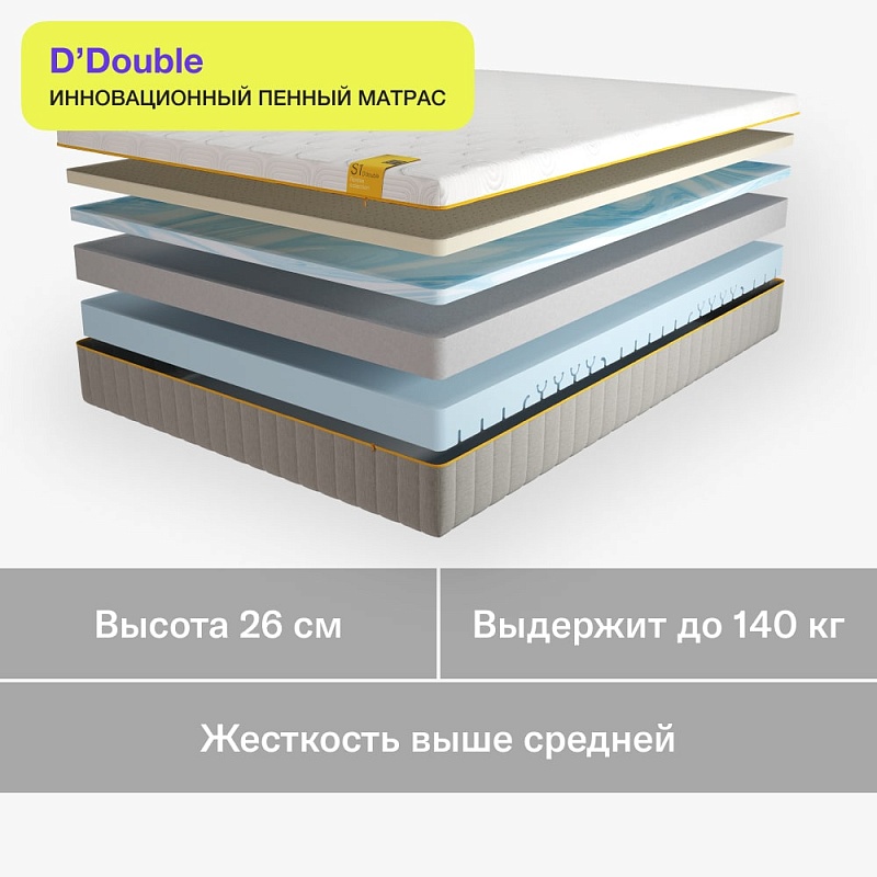 Матрас DDouble Hard (80х200)